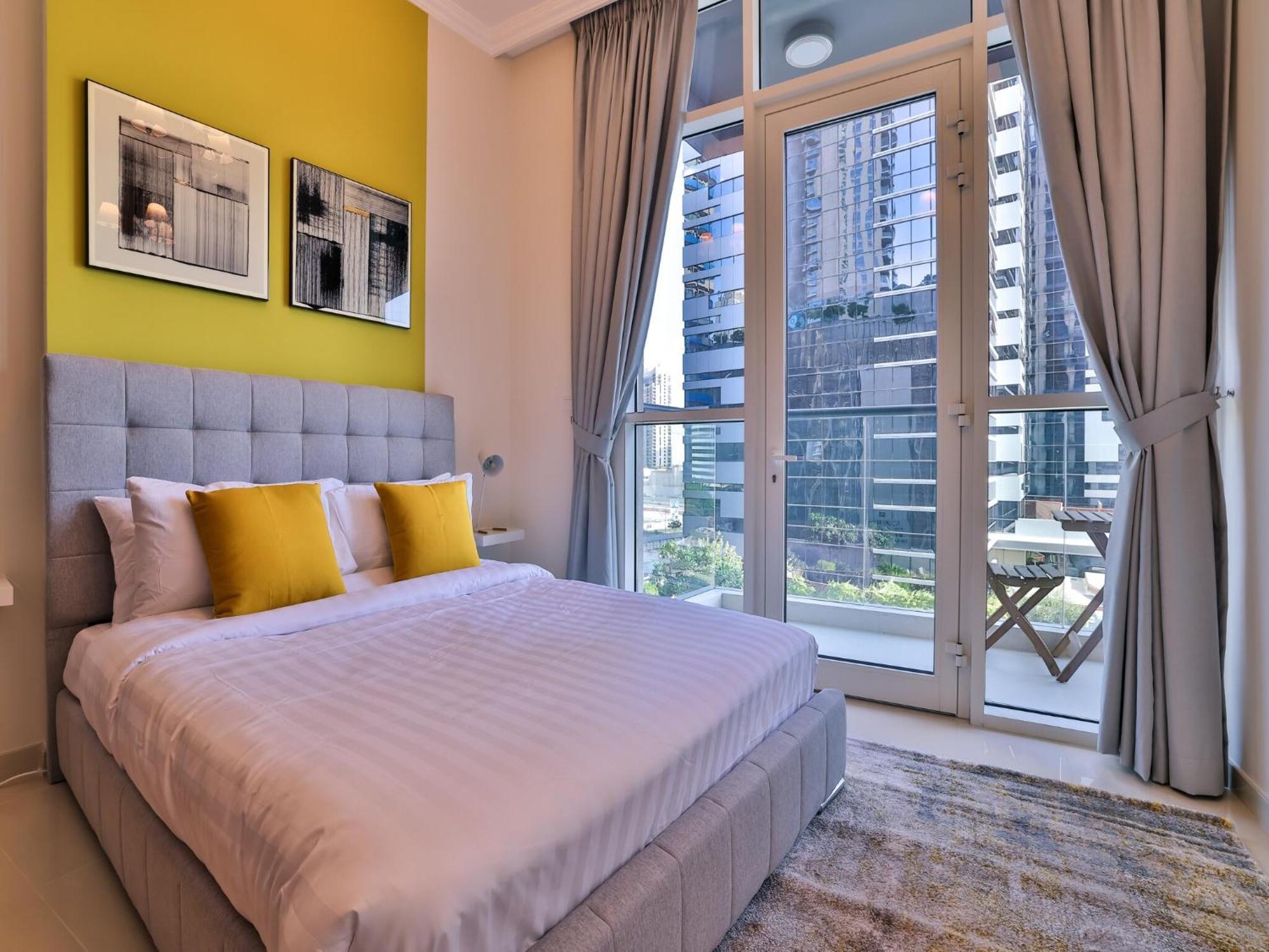 Luxe Apartments Near Dubai Mall Burj Khalifa Pool Gym Parking Exterior foto